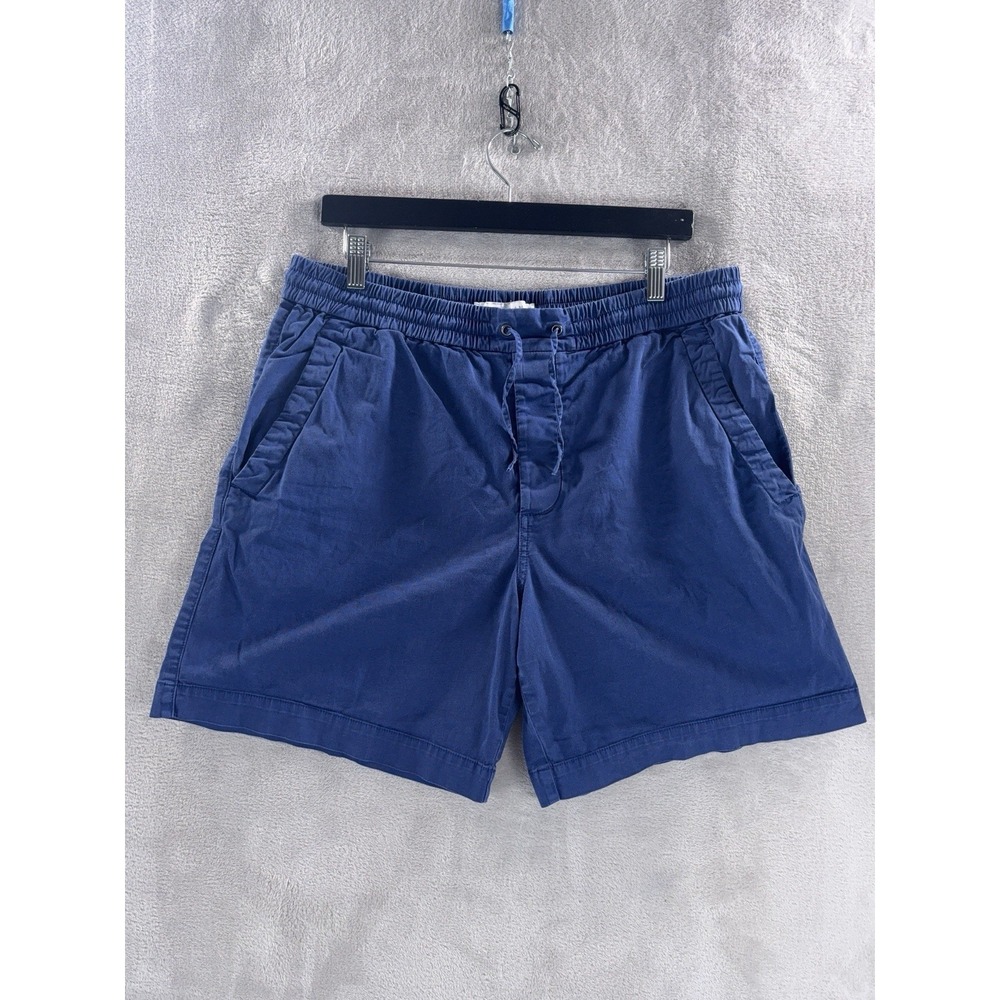 Everlane Shorts Mens Size Large Blue Drawstring Casual Chino Beach Summer